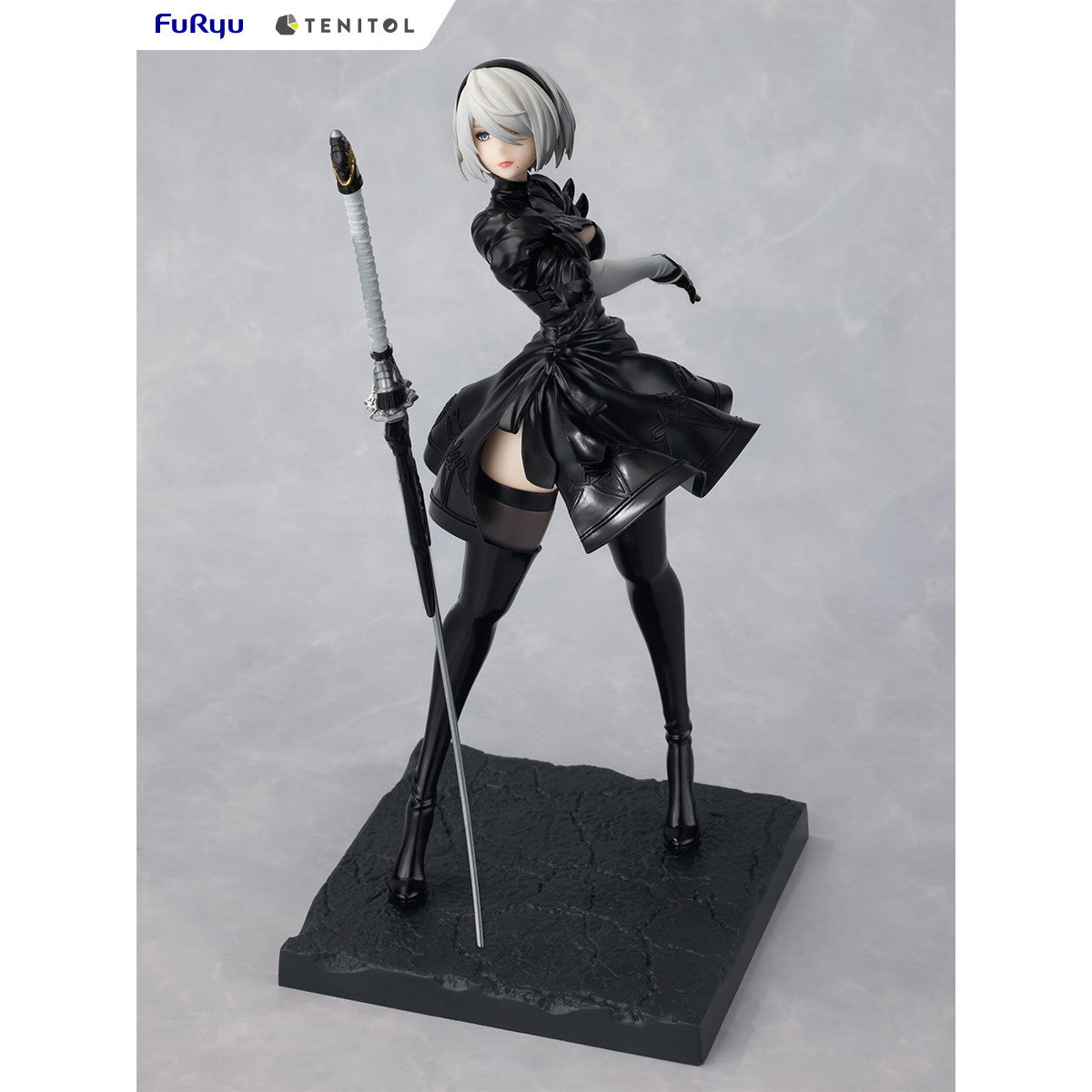 【新品即納】[FIG] TENITOL 2B(ヨルハ二号B型) NieR:Automata(ニーア オートマタ) Ver1.1a 完成品 フィギュア(AMU-TNL0101) フリュー(20250411)