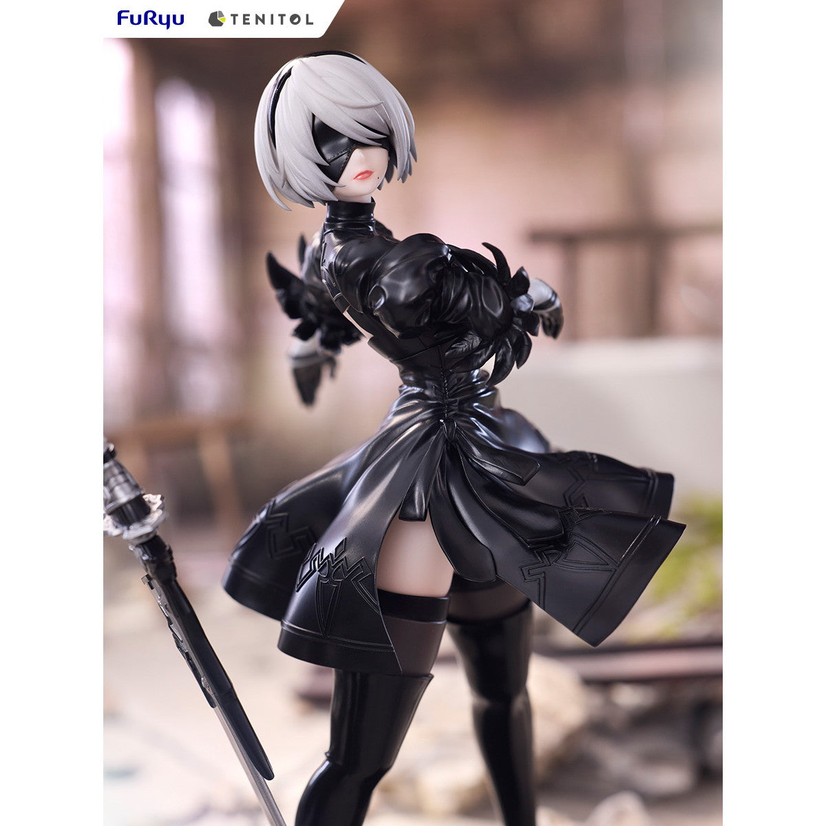 【新品即納】[FIG] TENITOL 2B(ヨルハ二号B型) NieR:Automata(ニーア オートマタ) Ver1.1a 完成品 フィギュア(AMU-TNL0101) フリュー(20250411)