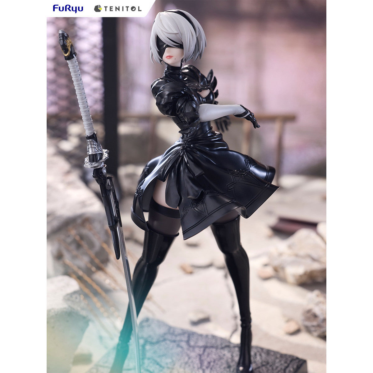 【新品即納】[FIG] TENITOL 2B(ヨルハ二号B型) NieR:Automata(ニーア オートマタ) Ver1.1a 完成品 フィギュア(AMU-TNL0101) フリュー(20250411)