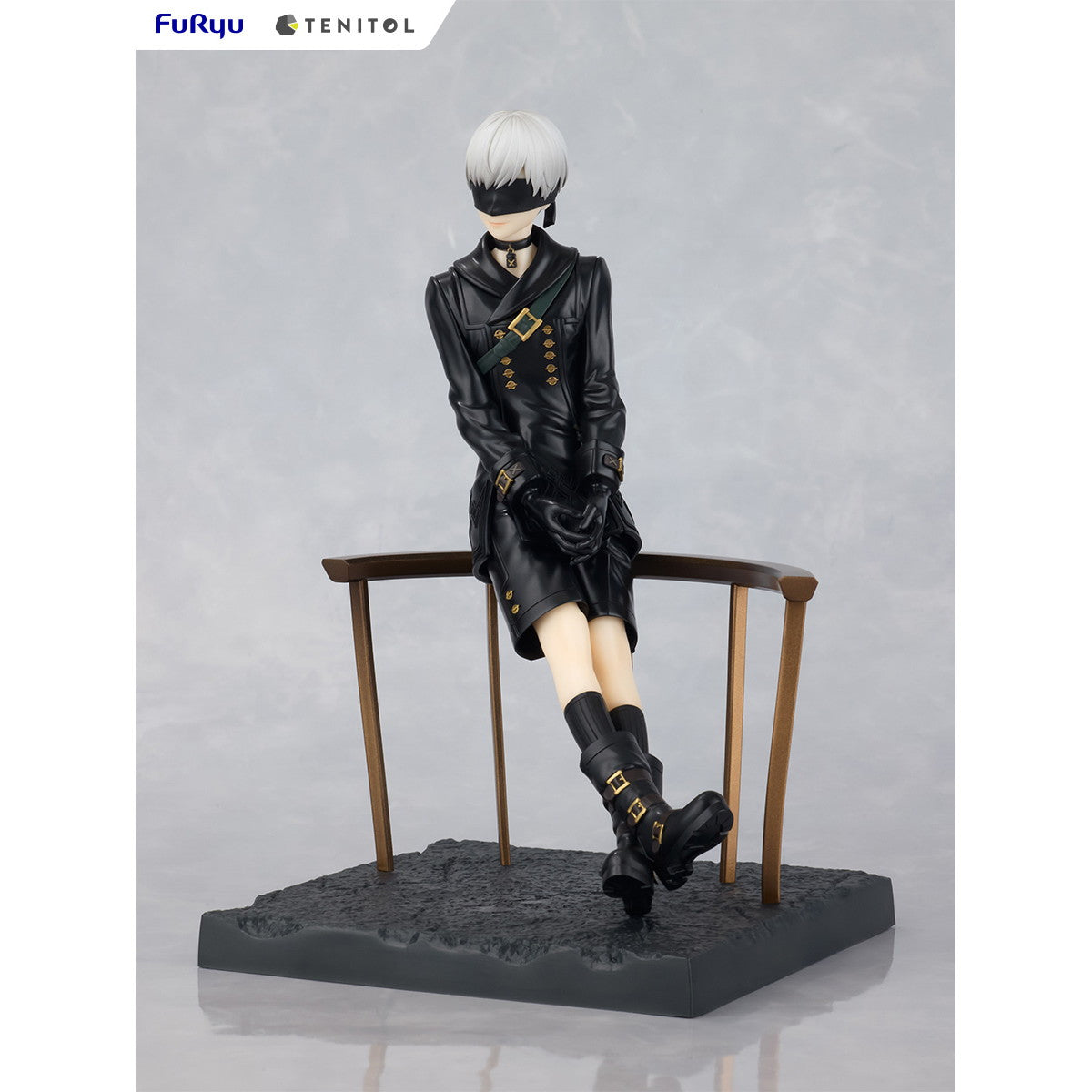 【中古即納】[FIG] TENITOL 9S(ヨルハ九号S型) NieR:Automata(ニーア オートマタ) Ver1.1a 完成品 フィギュア(AMU-TNL0102) フリュー(20250514)