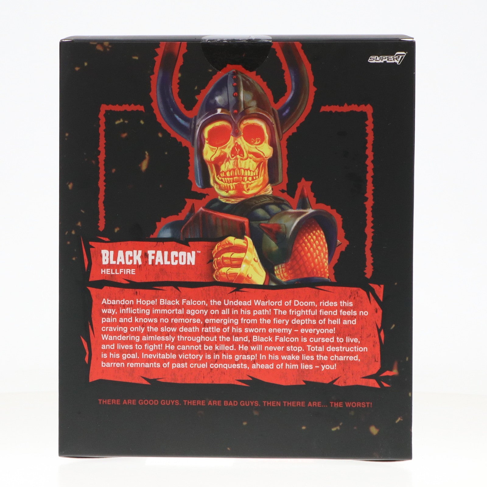 【中古即納】[FIG] ブラック・ファルコン(ヘルファイアVer.) ザ・ワースト 完成品 アルティメイト 7インチ アクションフィギュア(海外流通版) スーパー7(20240630)