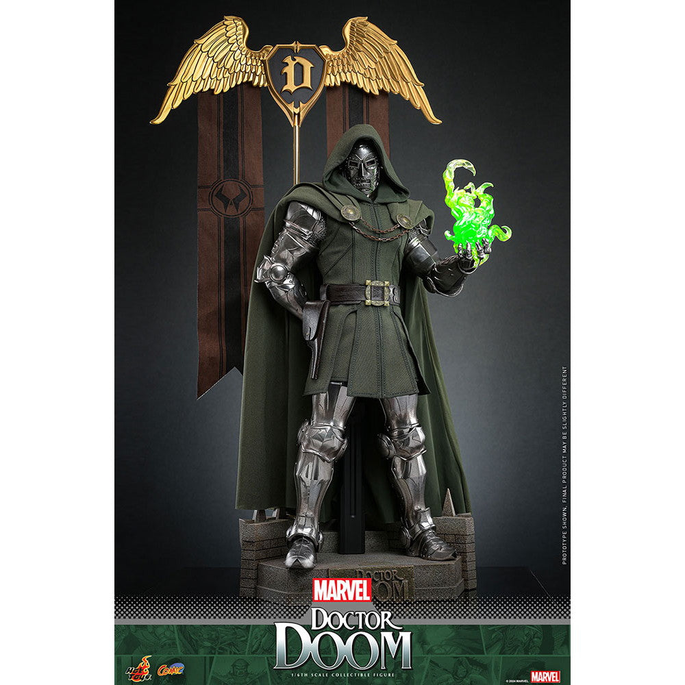 【新品即納】[FIG] コミック・マスターピース ドクター・ドゥーム マーベル・コミック 1/6 完成品 可動フィギュア(CM#022) ホットトイズ(20251031)
