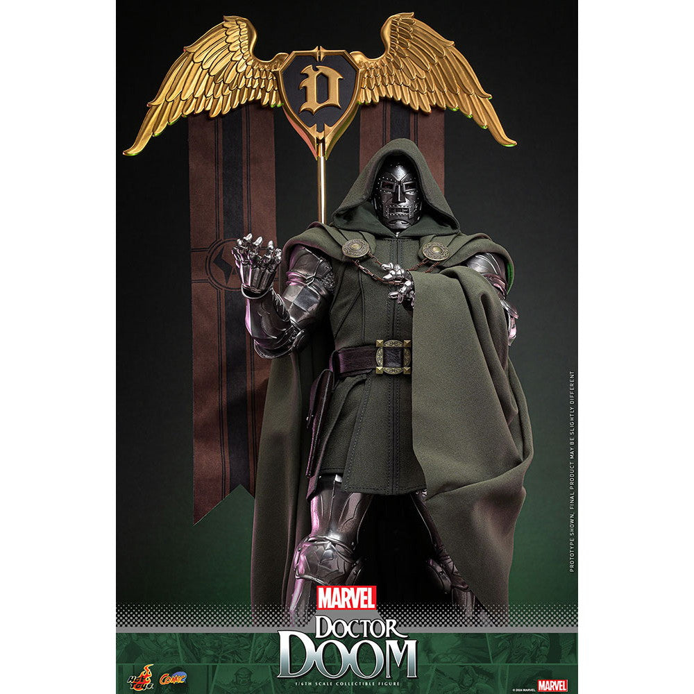 【新品即納】[FIG] コミック・マスターピース ドクター・ドゥーム マーベル・コミック 1/6 完成品 可動フィギュア(CM#022) ホットトイズ(20251031)