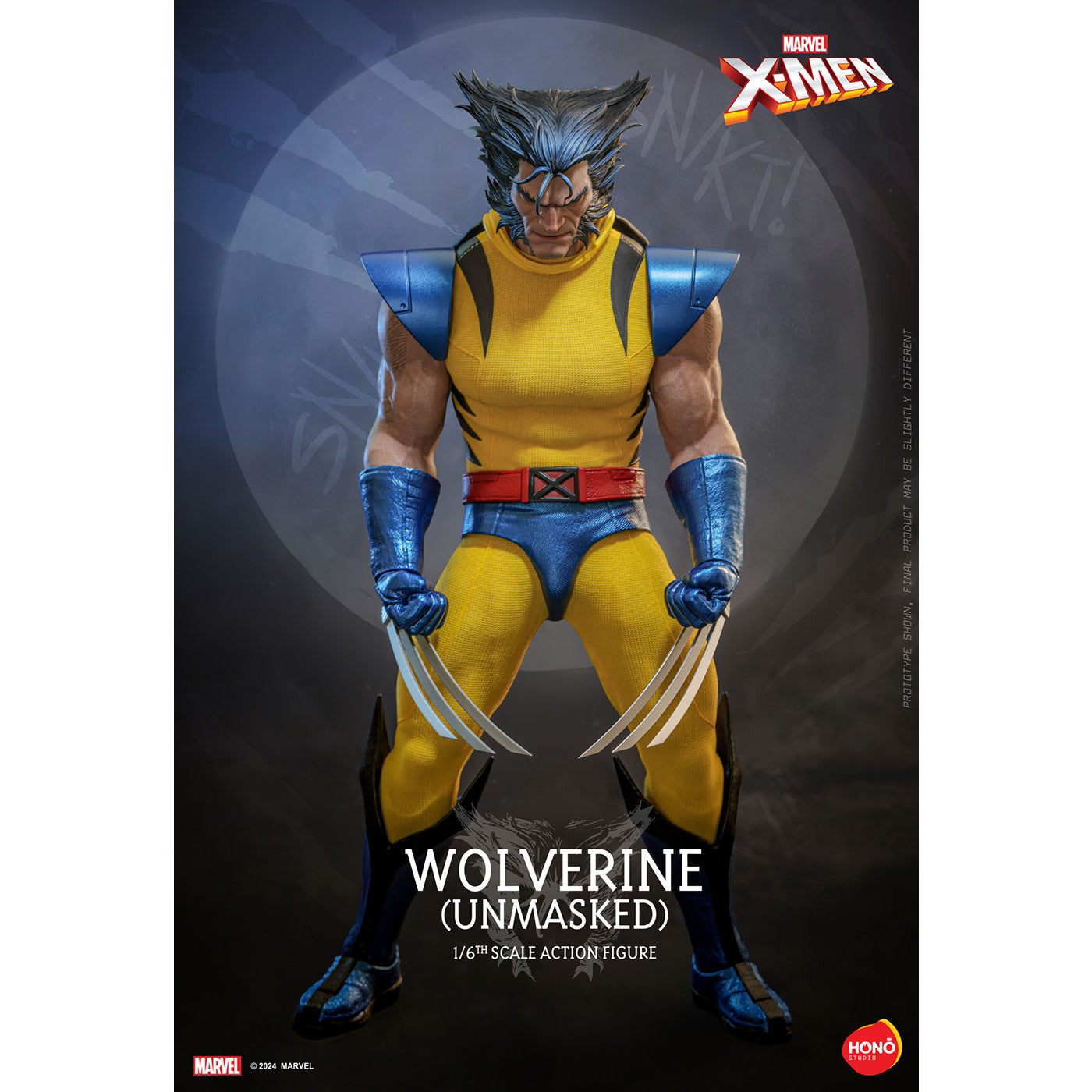 【新品即納】[FIG] 炎スタジオ ウルヴァリン(マスクなし) マーベル・コミック X-MEN(エックスメン) 1/6 完成品 可動フィギュア(HS#006) ホットトイズ(20250731)