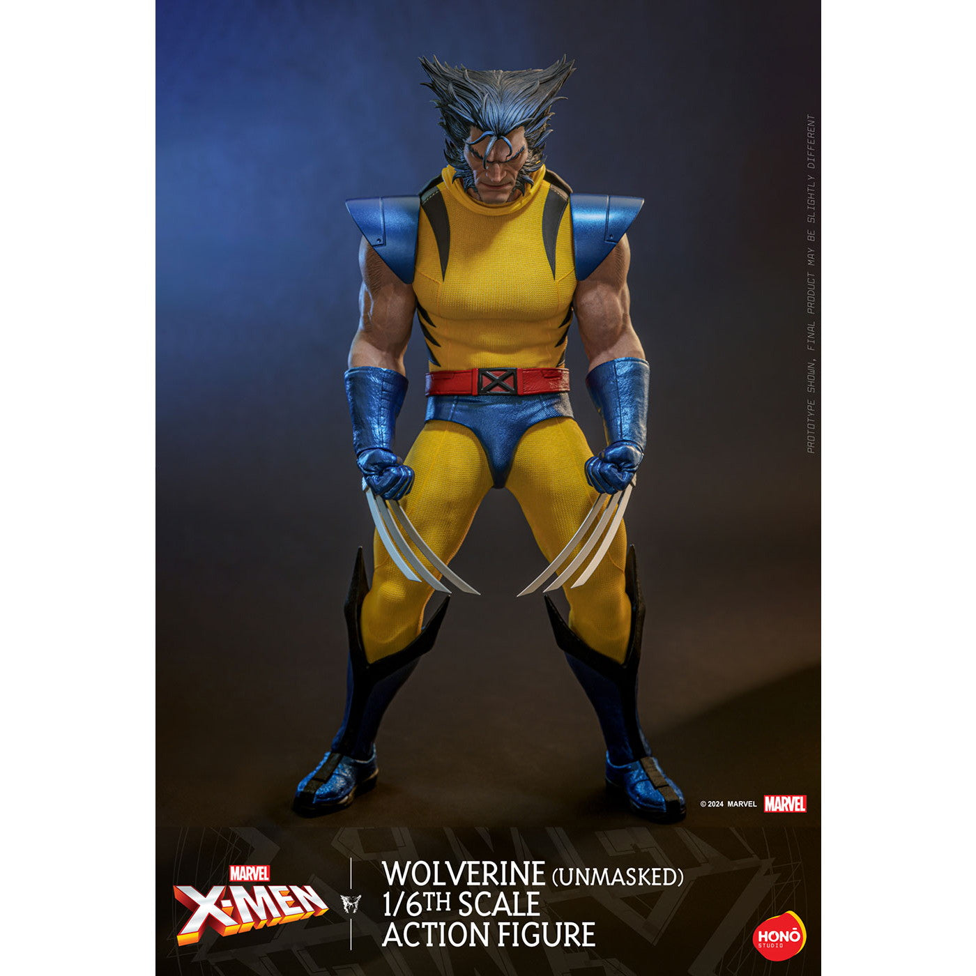 【中古即納】[FIG] 炎スタジオ ウルヴァリン(マスクなし) マーベル・コミック X-MEN(エックスメン) 1/6 完成品 可動フィギュア(HS#006) ホットトイズ(20250731)