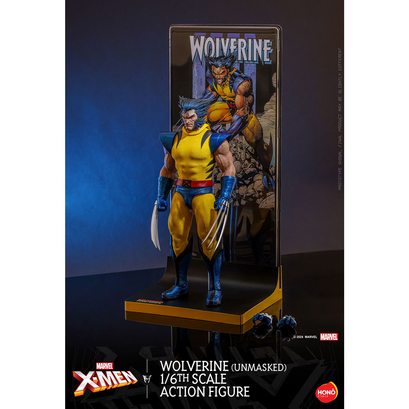 【新品即納】[FIG] 炎スタジオ ウルヴァリン(マスクなし) マーベル・コミック X-MEN(エックスメン) 1/6 完成品 可動フィギュア(HS#006) ホットトイズ(20250731)