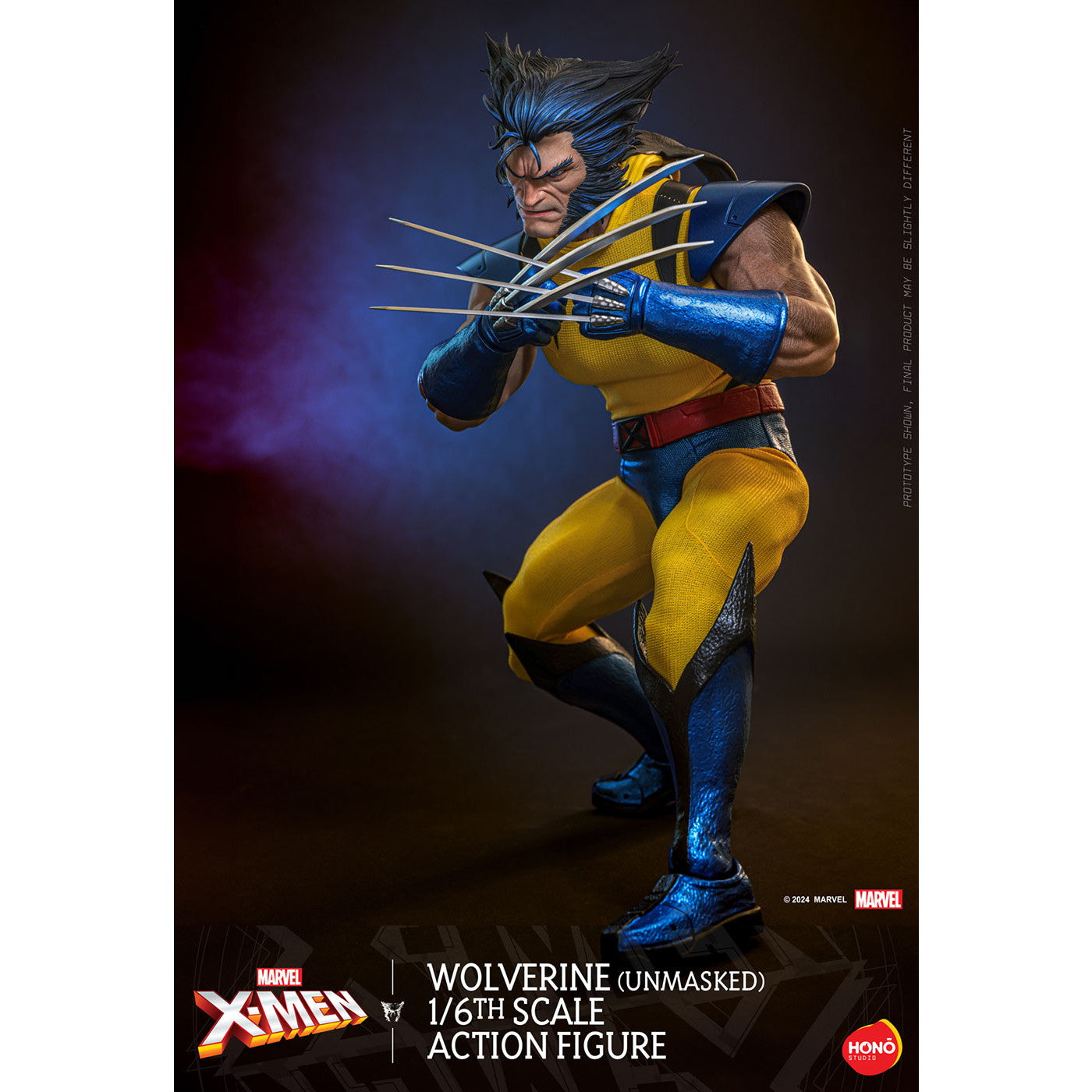 【中古即納】[FIG] 炎スタジオ ウルヴァリン(マスクなし) マーベル・コミック X-MEN(エックスメン) 1/6 完成品 可動フィギュア(HS#006) ホットトイズ(20250731)
