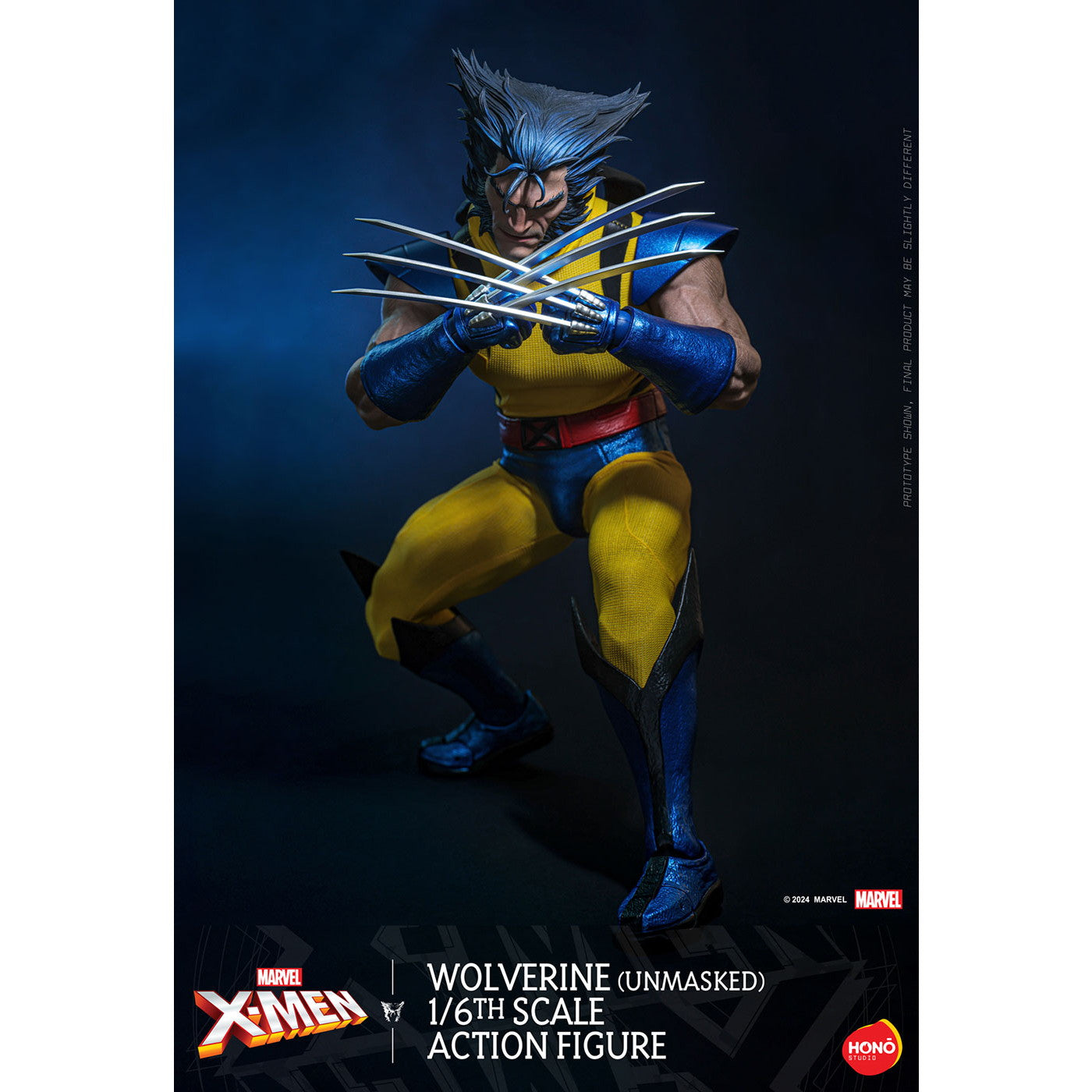 【新品即納】[FIG] 炎スタジオ ウルヴァリン(マスクなし) マーベル・コミック X-MEN(エックスメン) 1/6 完成品 可動フィギュア(HS#006) ホットトイズ(20250731)