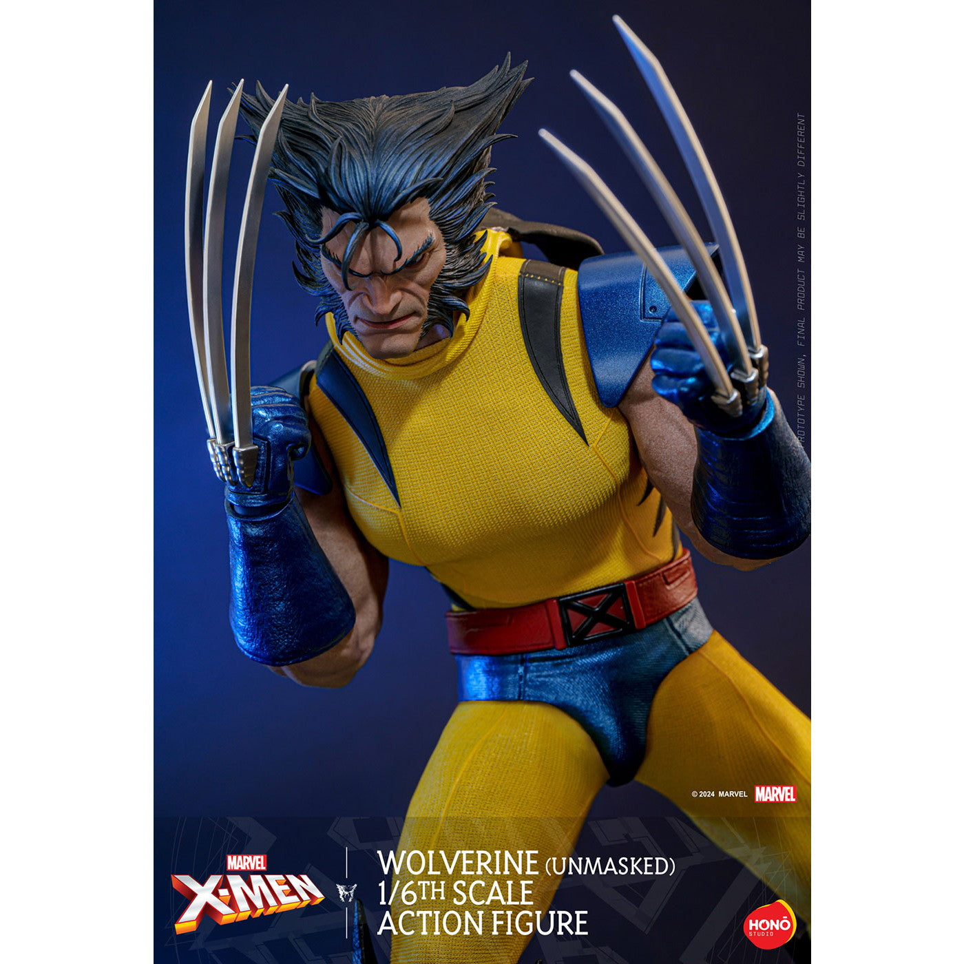 【中古即納】[FIG] 炎スタジオ ウルヴァリン(マスクなし) マーベル・コミック X-MEN(エックスメン) 1/6 完成品 可動フィギュア(HS#006) ホットトイズ(20250731)