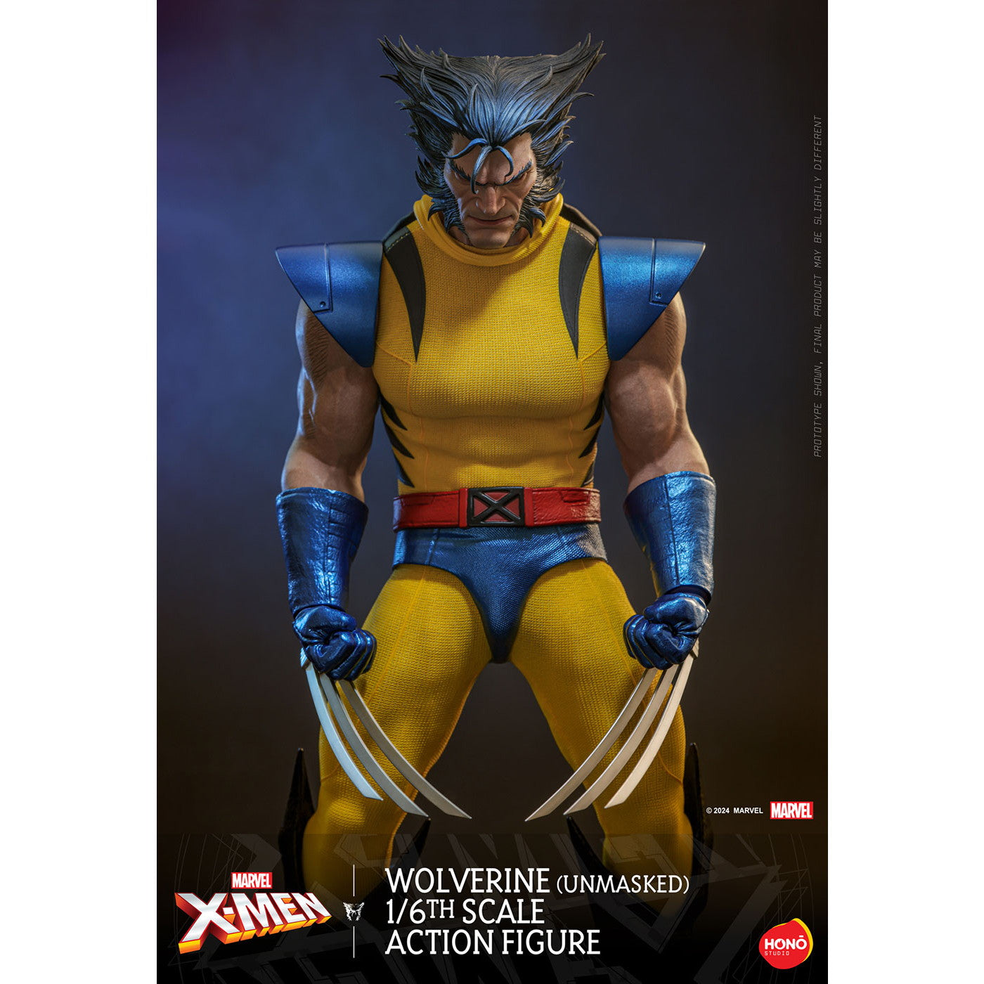 【中古即納】[FIG] 炎スタジオ ウルヴァリン(マスクなし) マーベル・コミック X-MEN(エックスメン) 1/6 完成品 可動フィギュア(HS#006) ホットトイズ(20250731)