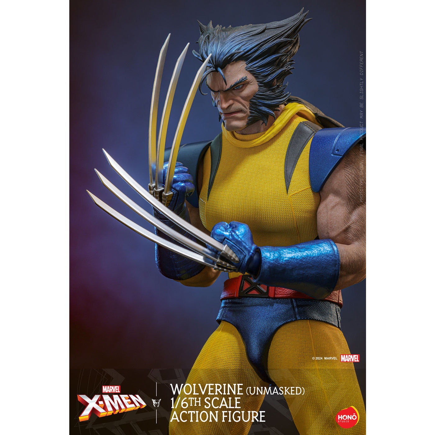 【中古即納】[FIG] 炎スタジオ ウルヴァリン(マスクなし) マーベル・コミック X-MEN(エックスメン) 1/6 完成品 可動フィギュア(HS#006) ホットトイズ(20250731)