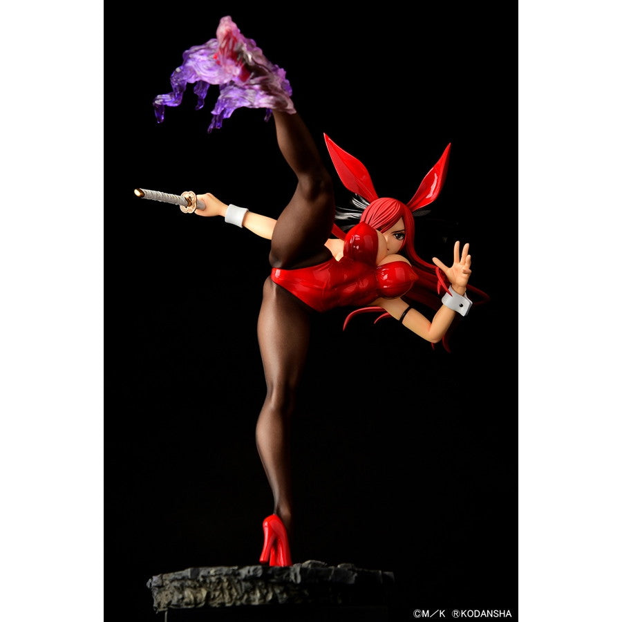 【新品即納】[FIG] エルザ・スカーレット ハイキックver.紅兎 FAIRY TAIL(フェアリーテイル) 1/6 完成品 フィギュア オルカトイズ(20250331)