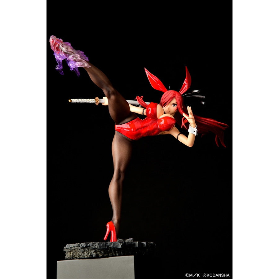 【新品即納】[FIG] エルザ・スカーレット ハイキックver.紅兎 FAIRY TAIL(フェアリーテイル) 1/6 完成品 フィギュア オルカトイズ(20250331)