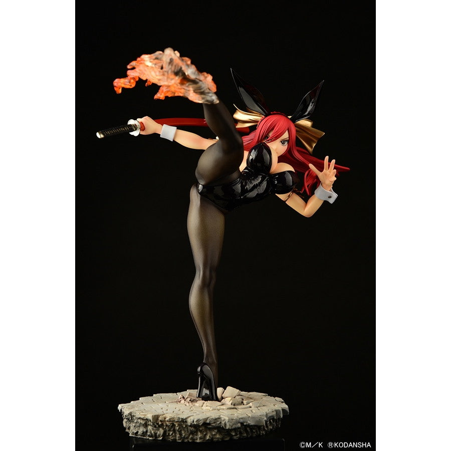 【新品即納】[FIG] エルザ・スカーレット ハイキックver.黒兎 FAIRY TAIL(フェアリーテイル) 1/6 完成品 フィギュア オルカトイズ(20250331)