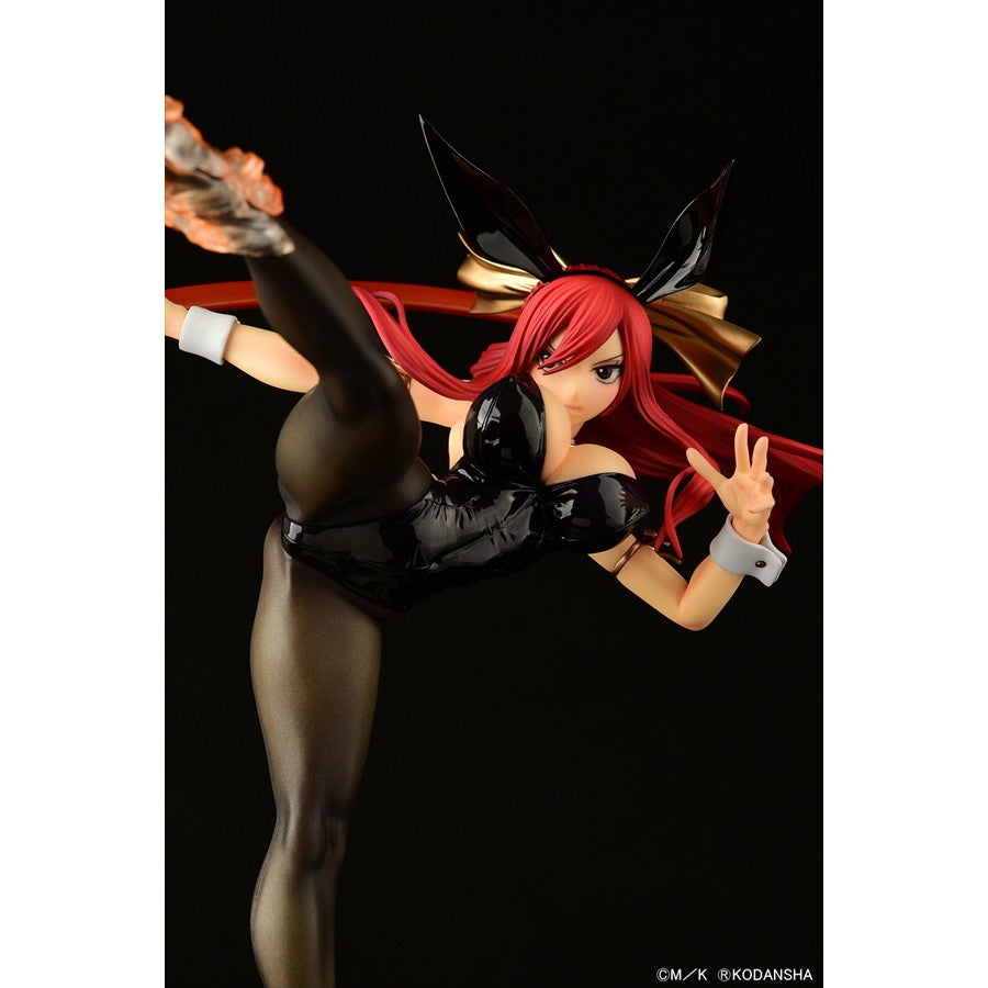 【新品即納】[FIG] エルザ・スカーレット ハイキックver.黒兎 FAIRY TAIL(フェアリーテイル) 1/6 完成品 フィギュア オルカトイズ(20250331)