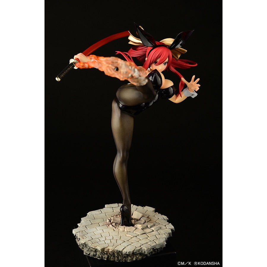 【新品即納】[FIG] エルザ・スカーレット ハイキックver.黒兎 FAIRY TAIL(フェアリーテイル) 1/6 完成品 フィギュア オルカトイズ(20250331)