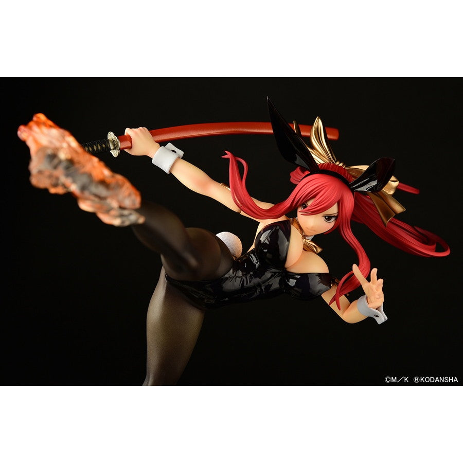 【新品即納】[FIG] エルザ・スカーレット ハイキックver.黒兎 FAIRY TAIL(フェアリーテイル) 1/6 完成品 フィギュア オルカトイズ(20250331)
