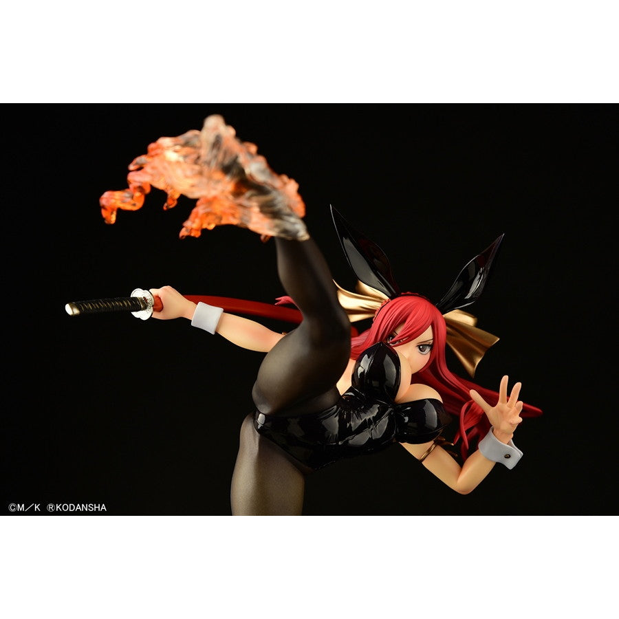 【新品即納】[FIG] エルザ・スカーレット ハイキックver.黒兎 FAIRY TAIL(フェアリーテイル) 1/6 完成品 フィギュア オルカトイズ(20250331)