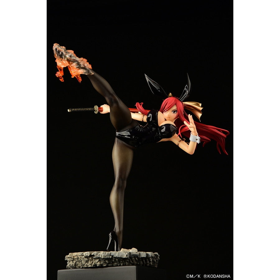 【新品即納】[FIG] エルザ・スカーレット ハイキックver.黒兎 FAIRY TAIL(フェアリーテイル) 1/6 完成品 フィギュア オルカトイズ(20250331)
