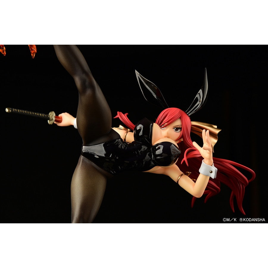 【新品即納】[FIG] エルザ・スカーレット ハイキックver.黒兎 FAIRY TAIL(フェアリーテイル) 1/6 完成品 フィギュア オルカトイズ(20250331)