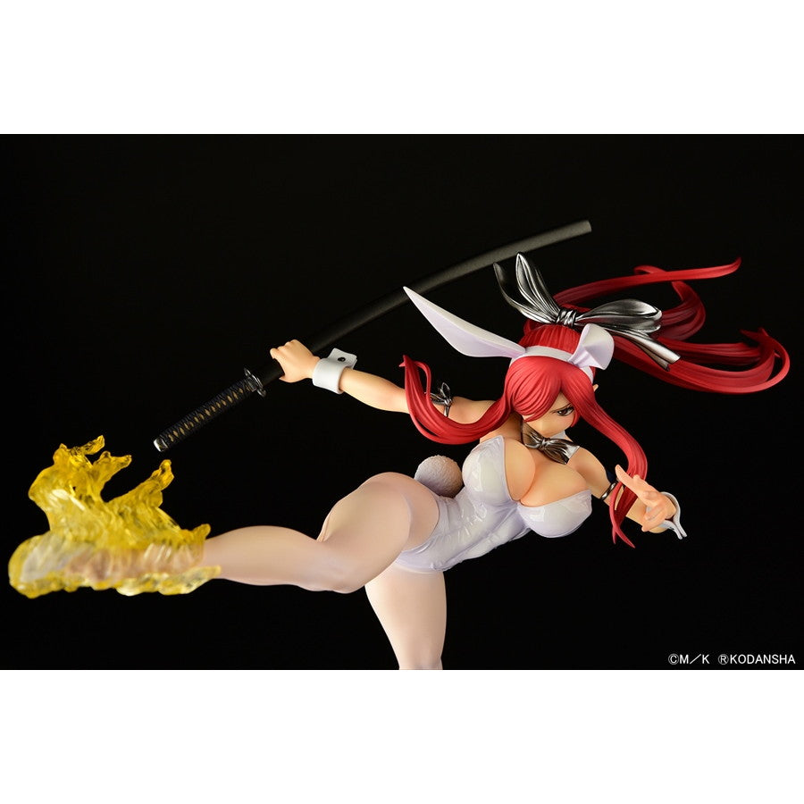 【新品即納】[FIG] エルザ・スカーレット ハイキックver.白兎 FAIRY TAIL(フェアリーテイル) 1/6 完成品 フィギュア オルカトイズ(20250331)