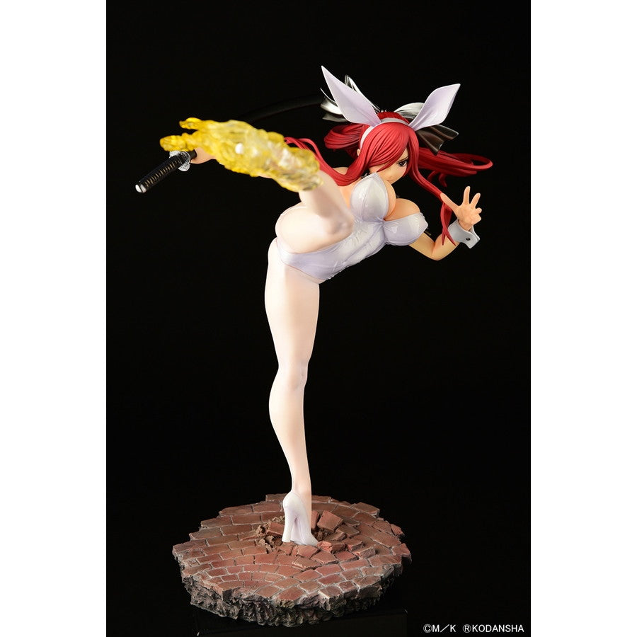 【新品即納】[FIG] エルザ・スカーレット ハイキックver.白兎 FAIRY TAIL(フェアリーテイル) 1/6 完成品 フィギュア オルカトイズ(20250331)