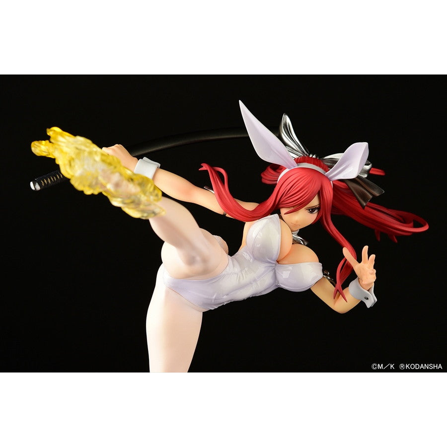 【新品即納】[FIG] エルザ・スカーレット ハイキックver.白兎 FAIRY TAIL(フェアリーテイル) 1/6 完成品 フィギュア オルカトイズ(20250331)