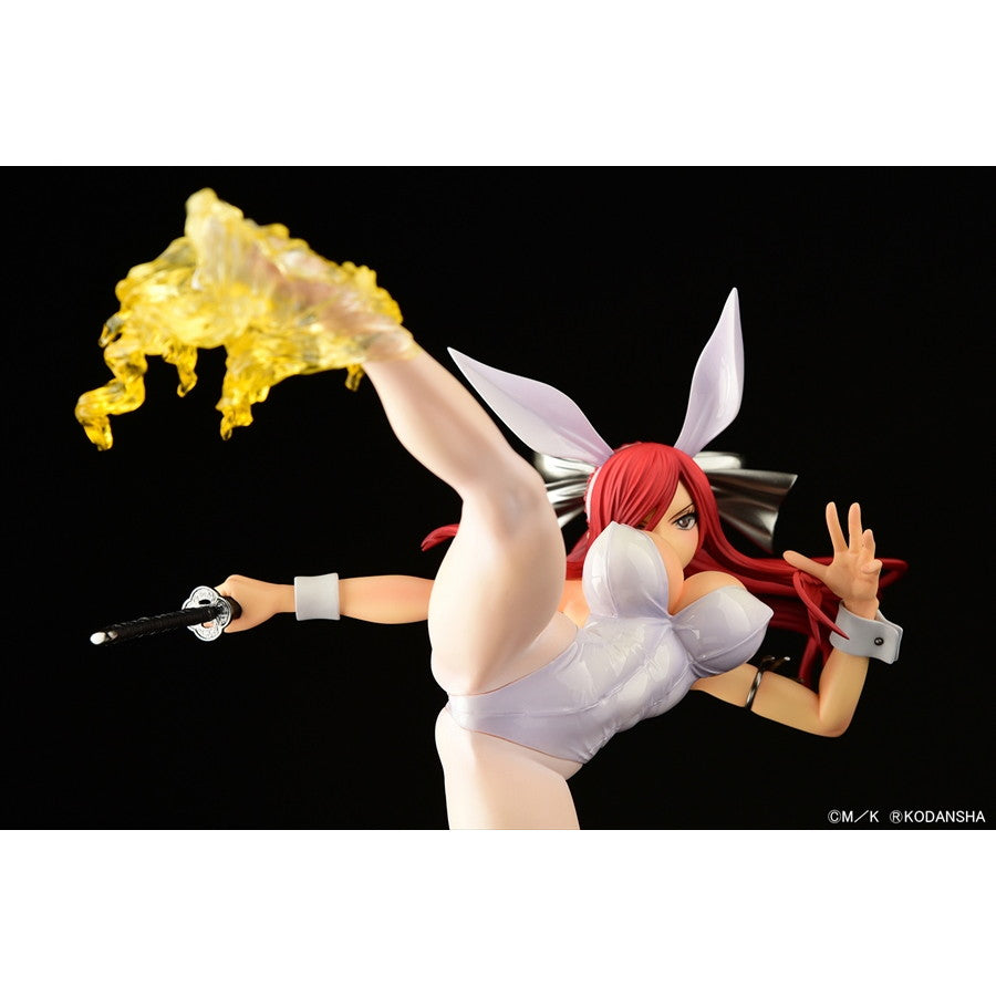 【新品即納】[FIG] エルザ・スカーレット ハイキックver.白兎 FAIRY TAIL(フェアリーテイル) 1/6 完成品 フィギュア オルカトイズ(20250331)