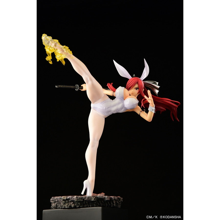 【新品即納】[FIG] エルザ・スカーレット ハイキックver.白兎 FAIRY TAIL(フェアリーテイル) 1/6 完成品 フィギュア オルカトイズ(20250331)