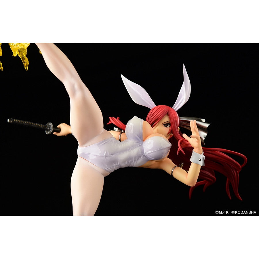 【新品即納】[FIG] エルザ・スカーレット ハイキックver.白兎 FAIRY TAIL(フェアリーテイル) 1/6 完成品 フィギュア オルカトイズ(20250331)