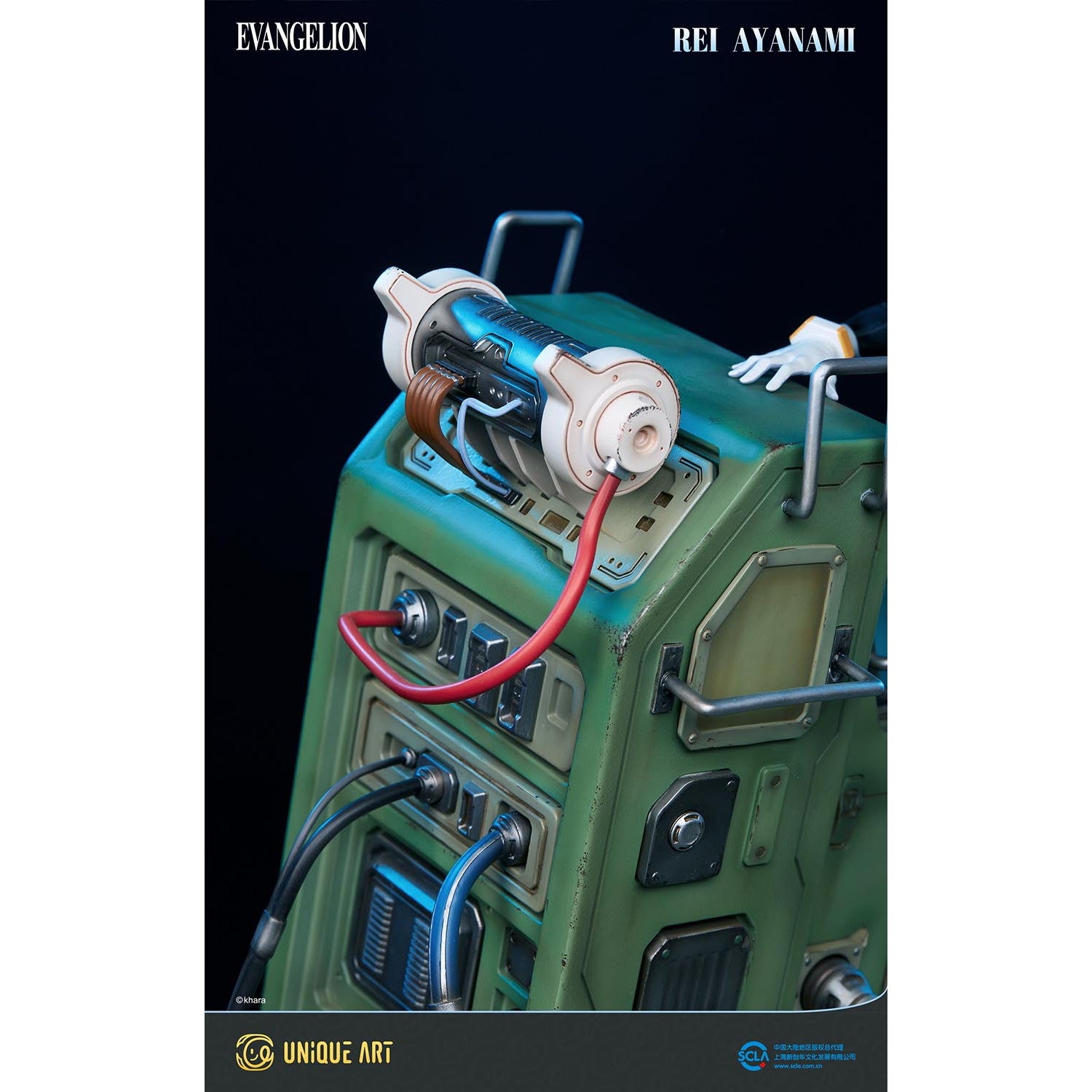 【新品即納】[FIG] 綾波レイ 収蔵級フィギュア 新世紀エヴァンゲリオン 1/4 一部組み立て品 フィギュア ユニークアートスタジオ(20250531)