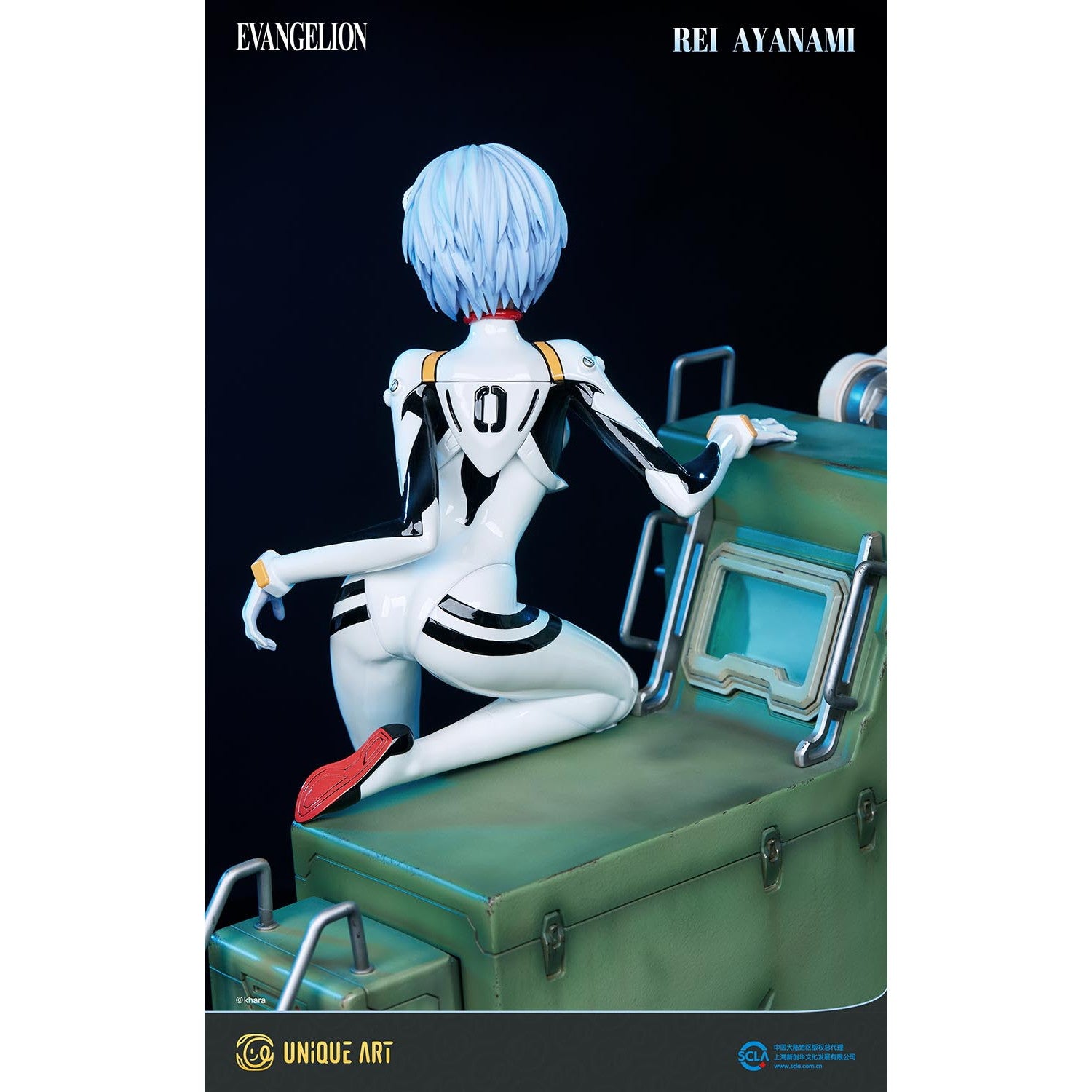 【新品即納】[FIG] 綾波レイ 収蔵級フィギュア 新世紀エヴァンゲリオン 1/4 一部組み立て品 フィギュア ユニークアートスタジオ(20250531)