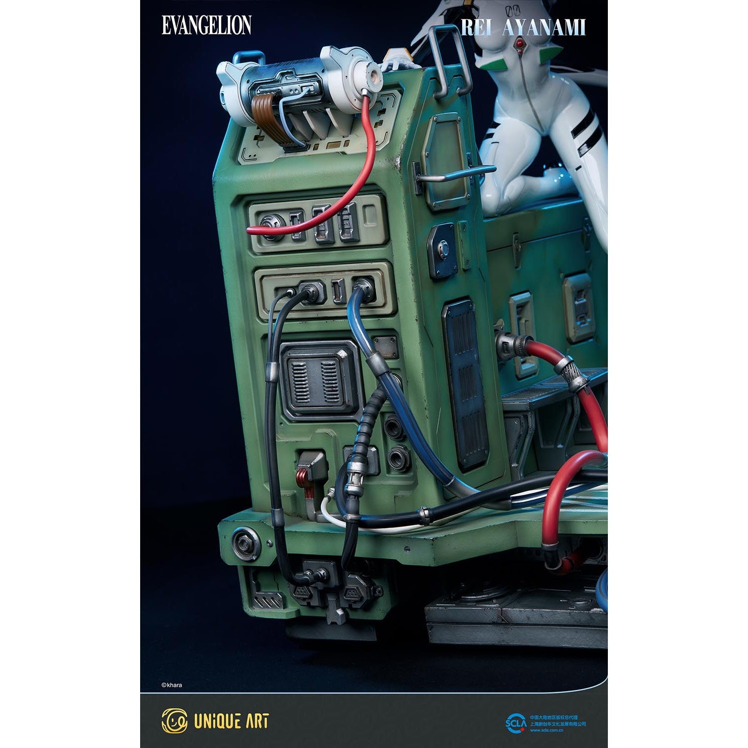 【新品即納】[FIG] 綾波レイ 収蔵級フィギュア 新世紀エヴァンゲリオン 1/4 一部組み立て品 フィギュア ユニークアートスタジオ(20250531)