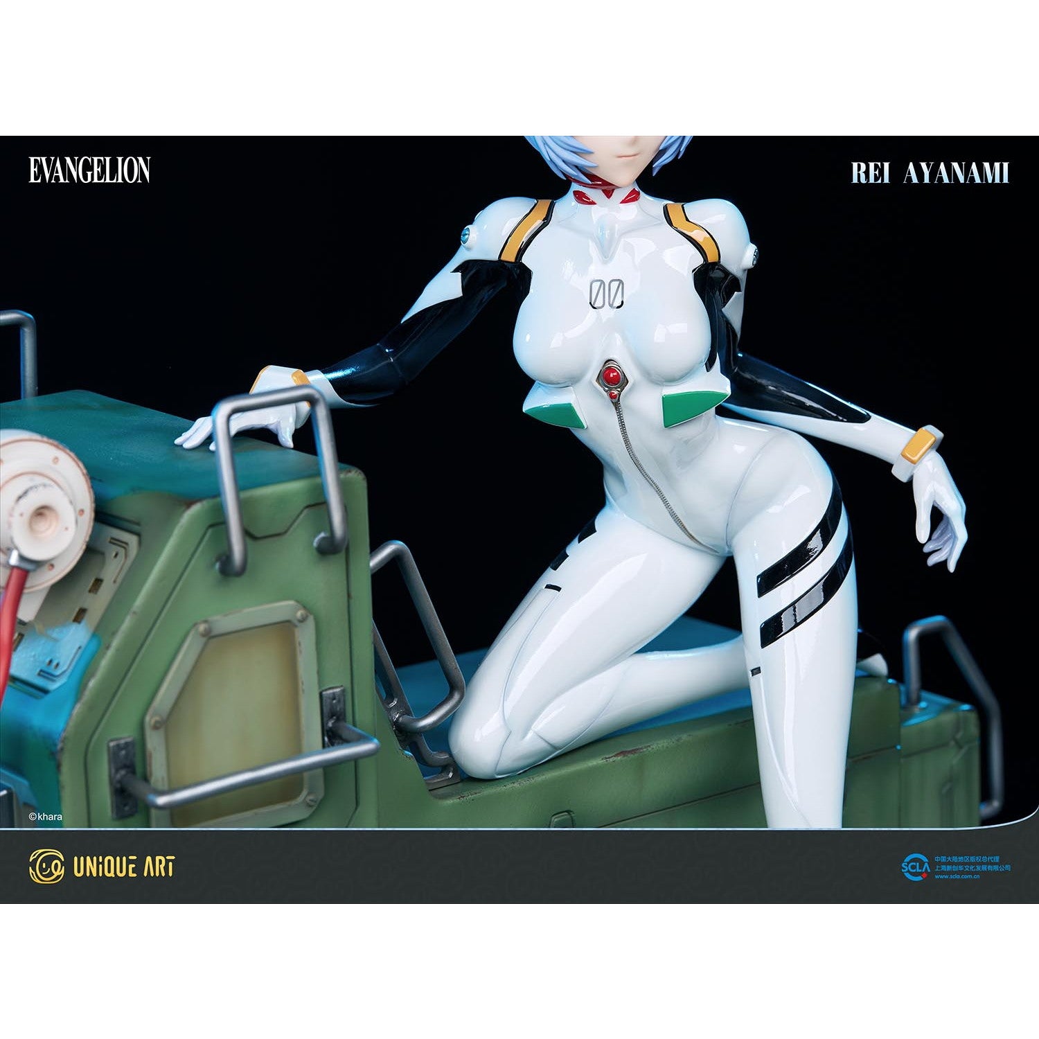 【新品即納】[FIG] 綾波レイ 収蔵級フィギュア 新世紀エヴァンゲリオン 1/4 一部組み立て品 フィギュア ユニークアートスタジオ(20250531)