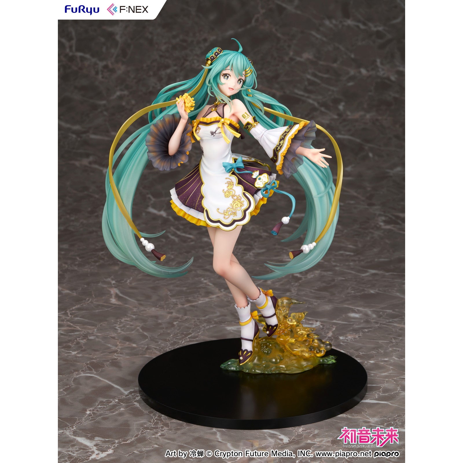 【中古即納】[FIG] 初音ミク 中秋の夜ver. VOCALOID(ボーカロイド) 1/7 完成品 フィギュア(AMU-FNX1121) フリュー(20251031)