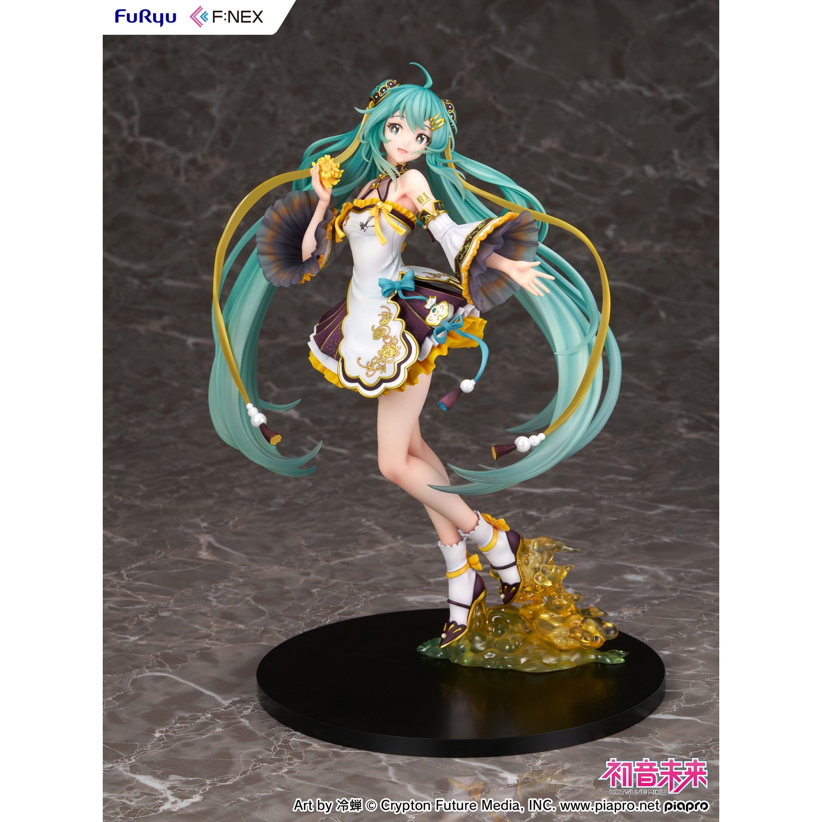 【中古即納】[FIG] 初音ミク 中秋の夜ver. VOCALOID(ボーカロイド) 1/7 完成品 フィギュア(AMU-FNX1121) フリュー(20251031)