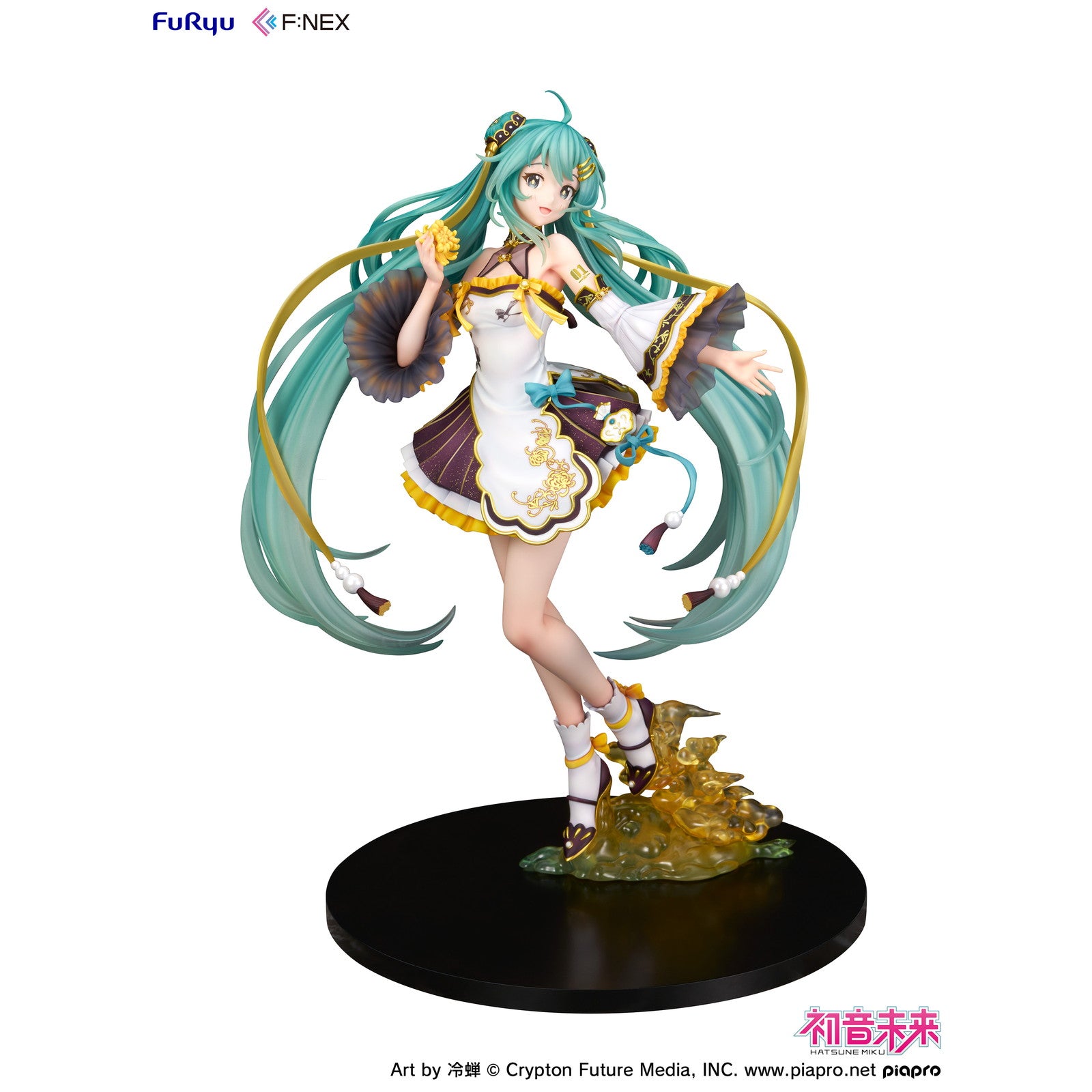 【中古即納】[FIG] 初音ミク 中秋の夜ver. VOCALOID(ボーカロイド) 1/7 完成品 フィギュア(AMU-FNX1121) フリュー(20251031)