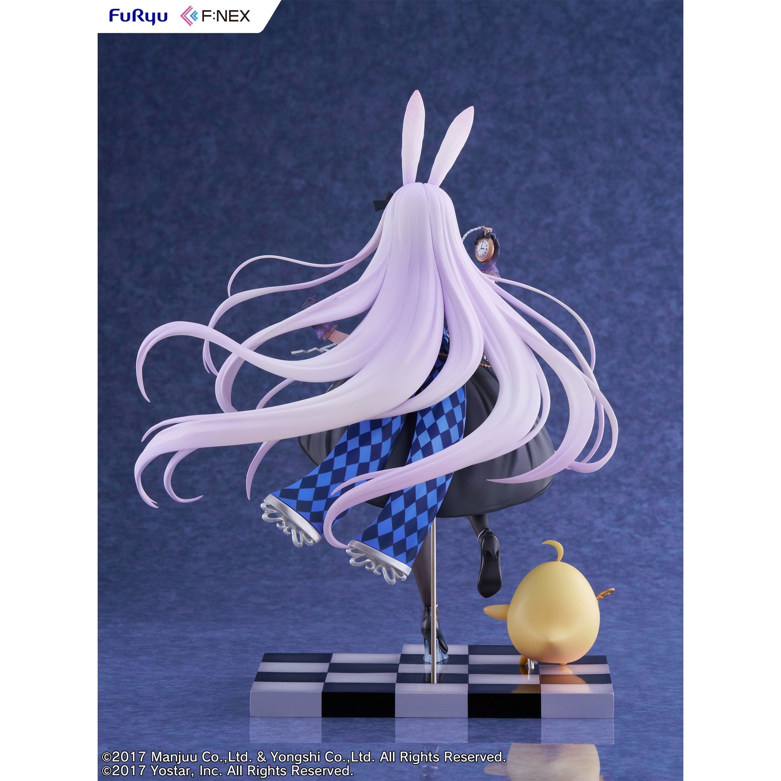 【新品即納】[FIG] 島風(しまかぜ) 不思議の国のホワイトラビット ver. アズールレーン 1/7 完成品 フィギュア(AMU-FNX1095) フリュー(20250808)