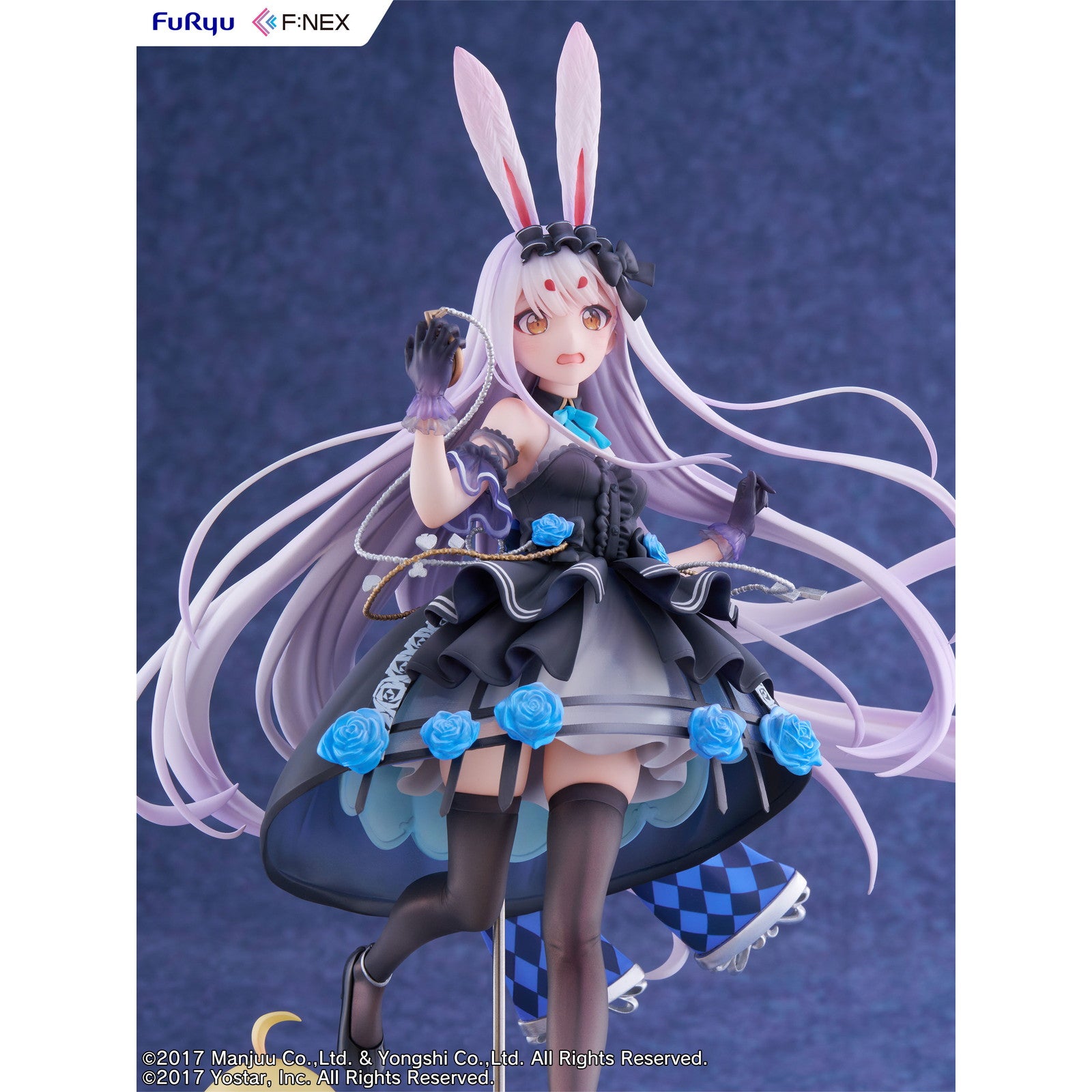 【新品即納】[FIG] 島風(しまかぜ) 不思議の国のホワイトラビット ver. アズールレーン 1/7 完成品 フィギュア(AMU-FNX1095) フリュー(20250808)