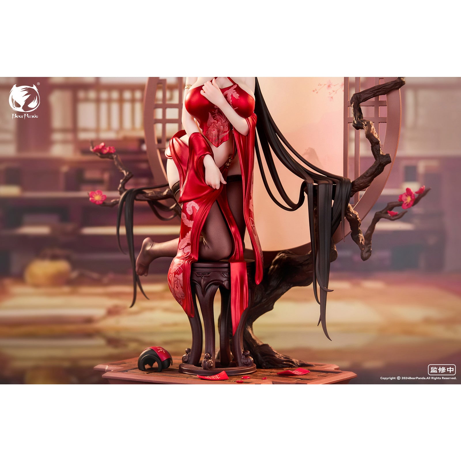 【中古即納】[FIG] 予約特典2種付属 国風シリーズ 落紅 1/6 完成品 フィギュア BearPanda(ベアパンダ)(20250630)