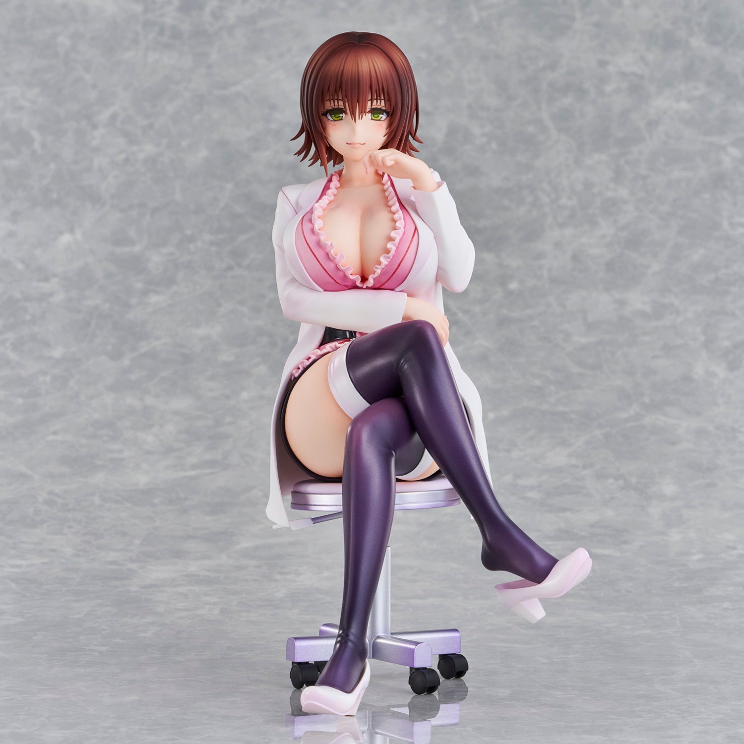 【新品即納】[FIG] To LOVEる-とらぶる- ダークネス ナースシリーズ 御門涼子～保健室の先生ver.～(みかどりょうこ) 完成品 フィギュア ユニオンクリエイティブ(20250430)