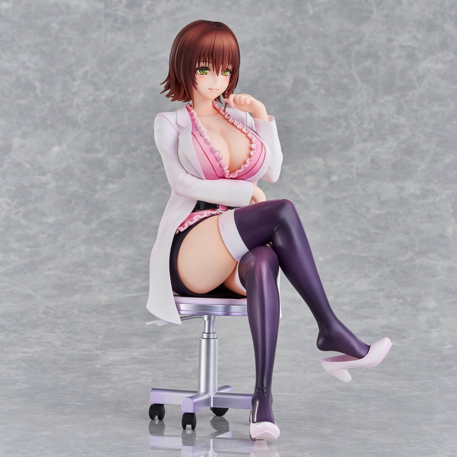 【新品即納】[FIG] To LOVEる-とらぶる- ダークネス ナースシリーズ 御門涼子～保健室の先生ver.～(みかどりょうこ) 完成品 フィギュア ユニオンクリエイティブ(20250430)