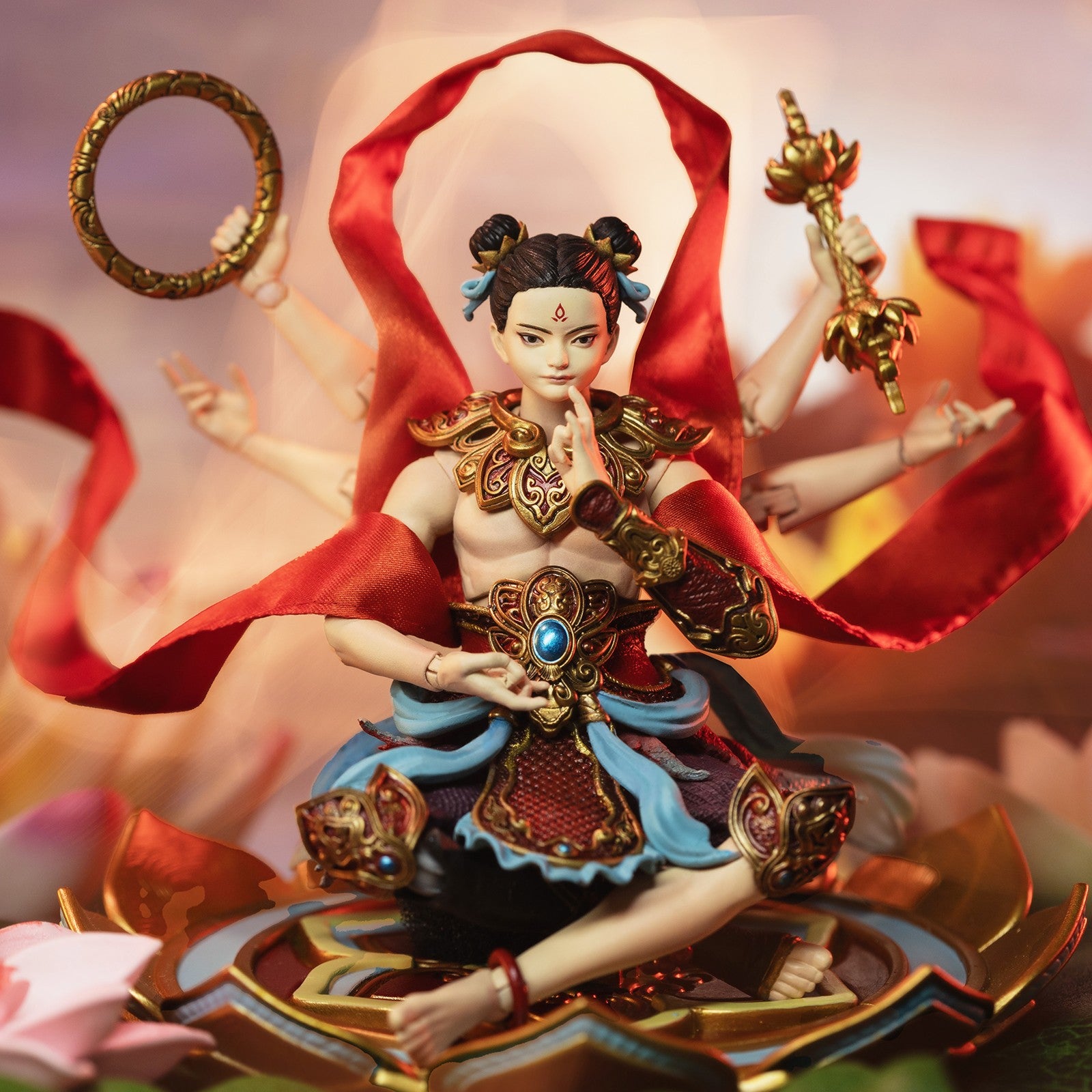 【新品即納】[FIG] 予約特典付属 封神-ナタ 豪華版 1/12 完成品 可動フィギュア(FJ-1A02) FancyRealm(ファンシーレルム)(20250709)