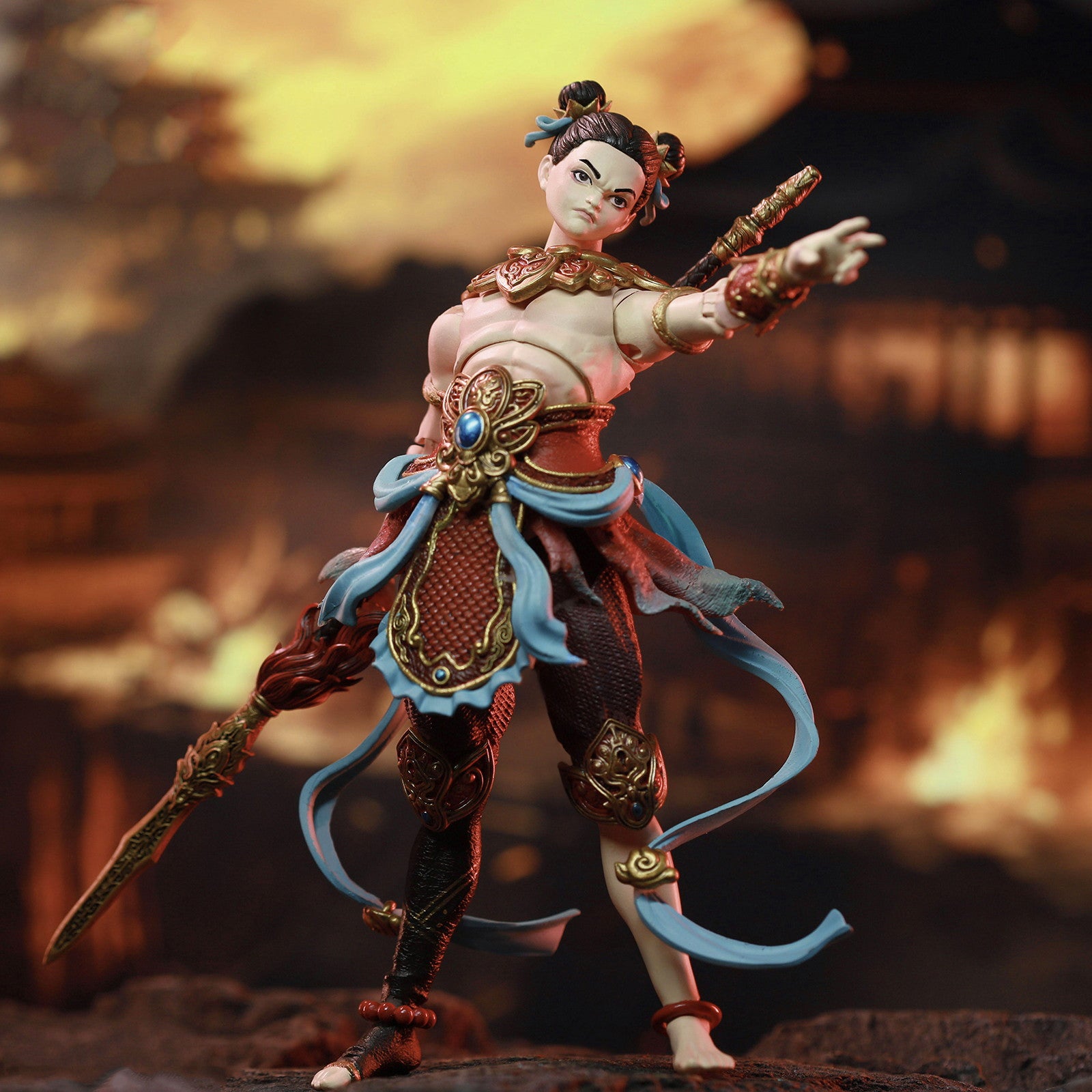 【新品即納】[FIG] 予約特典付属 封神-ナタ 豪華版 1/12 完成品 可動フィギュア(FJ-1A02) FancyRealm(ファンシーレルム)(20250709)