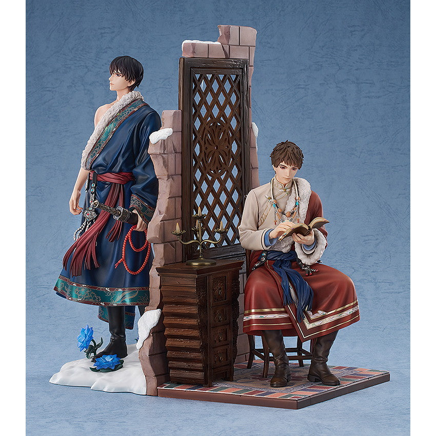 【中古即納】[FIG] 呉邪&張起霊(ごじゃ&ちょうきれい) 新雪舊夢ver. 盗墓筆記(とうぼひっき) 1/7 完成品 フィギュア グッドスマイルアーツ上海(20250930)
