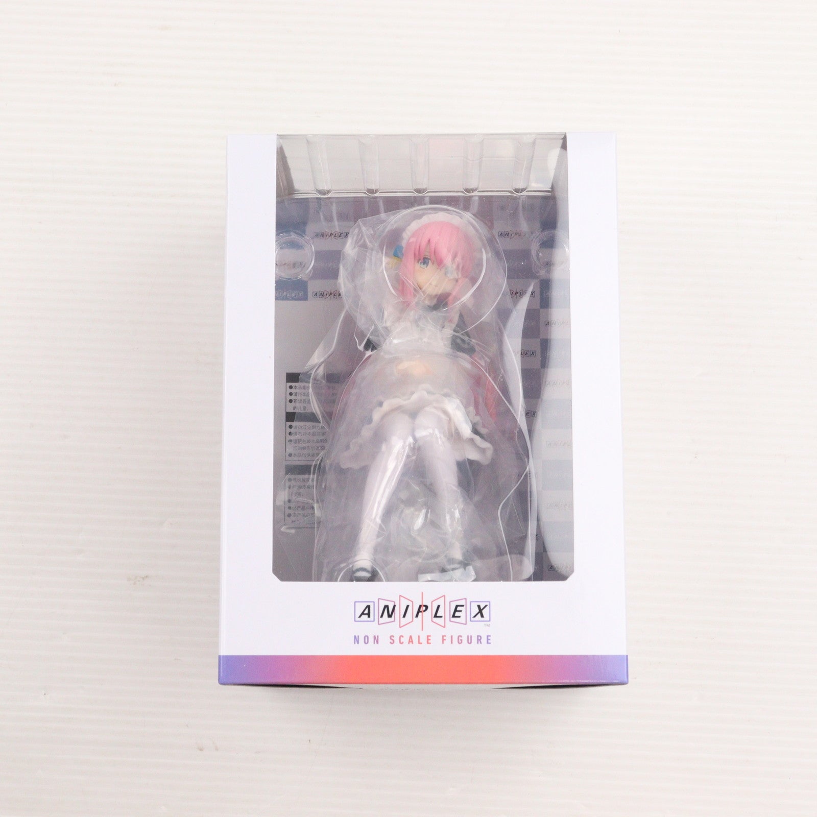 【中古即納】[FIG] あみあみ&アニプレックスオンライン限定 後藤ひとり(ごとうひとり) メイドVer. アニメ「ぼっち・ざ・ろっく!」 完成品 ノンスケールフィギュア(SET-MD23-0347001) アニプレックス(20241031)