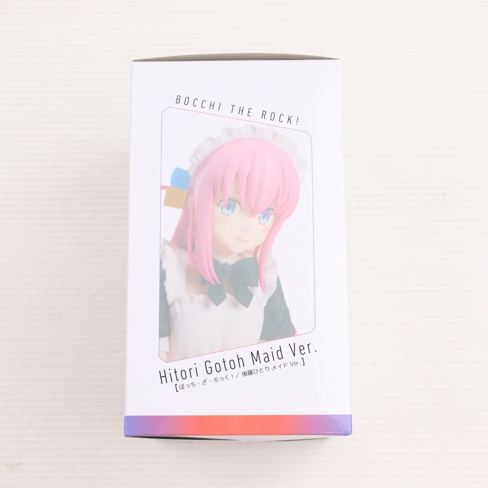 【中古即納】[FIG] あみあみ&アニプレックスオンライン限定 後藤ひとり(ごとうひとり) メイドVer. アニメ「ぼっち・ざ・ろっく!」 完成品 ノンスケールフィギュア(SET-MD23-0347001) アニプレックス(20241031)