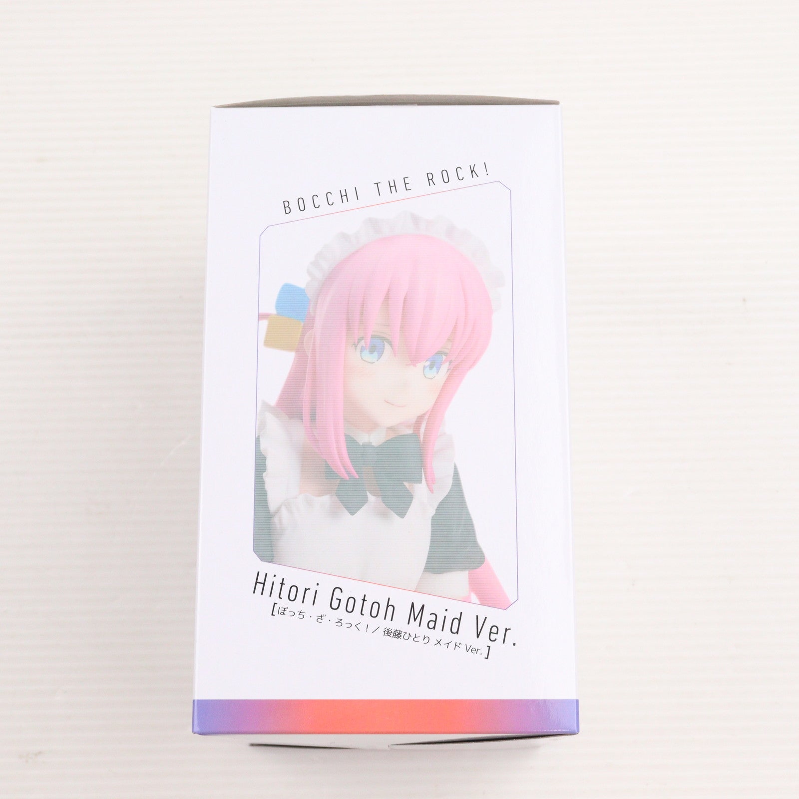 【中古即納】[FIG] あみあみ&アニプレックスオンライン限定 後藤ひとり(ごとうひとり) メイドVer. アニメ「ぼっち・ざ・ろっく!」 完成品 ノンスケールフィギュア(SET-MD23-0347001) アニプレックス(20241031)