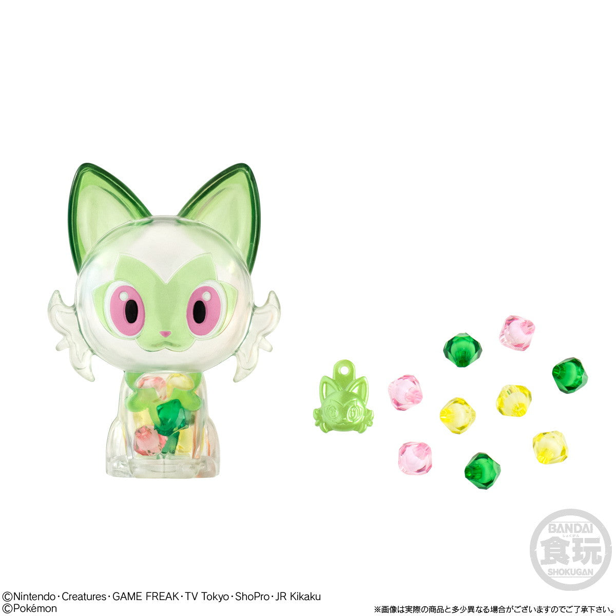 【新品即納】[FIG] (BOX)(食玩)ポケモン クリスタルコット ポケットモンスター フィギュア(10個) バンダイ(20250421)
