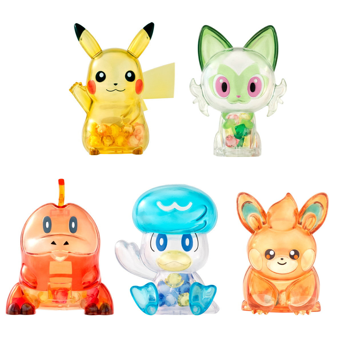 【新品】【お取り寄せ】[FIG] (BOX)(食玩) ポケモン クリスタルコット ポケットモンスター フィギュア(10個) バンダイ(20250421)